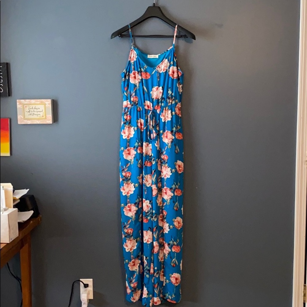 Floral Pant Romper